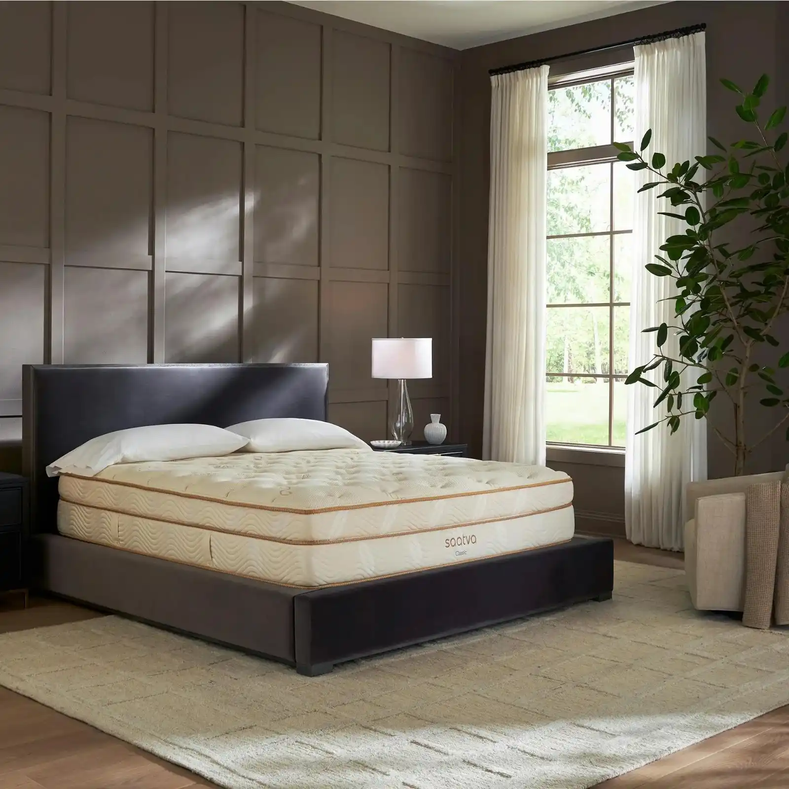 Zenhaven® Latex Mattress with two distinct comfort sides and responsive natural latex construction