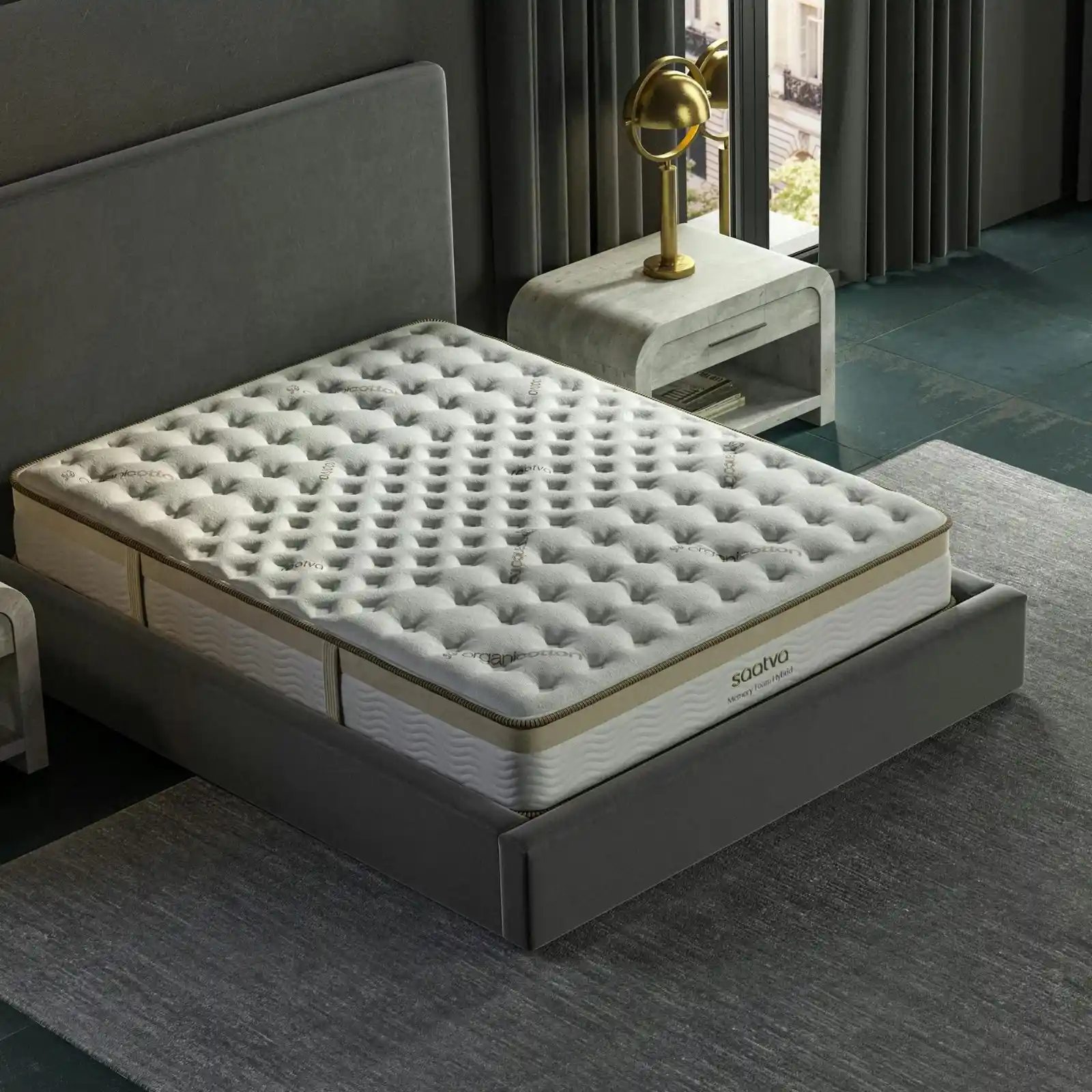 Zenhaven® Latex Mattress layered construction with natural latex and breathable materials